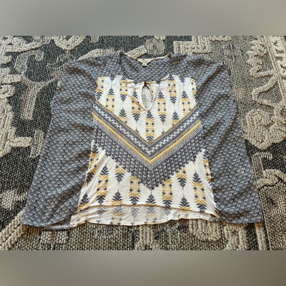 Lucky Brand Flowy Top Women’s Size Medium - Picture 1 of 3